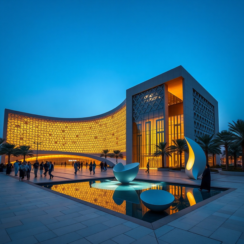Contemporary Kuwait cultural evolution reflected in modern cultural institutions, public art, and architectural heritage in Kuwait City